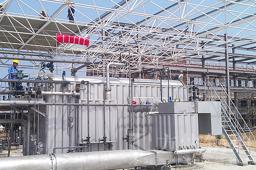 煙（yān）台萬華化工燃氣（qì）蒸汽鍋爐案例