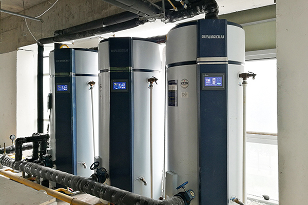 中央音（yīn）樂學院立式燃氣熱水（shuǐ）鍋爐案例