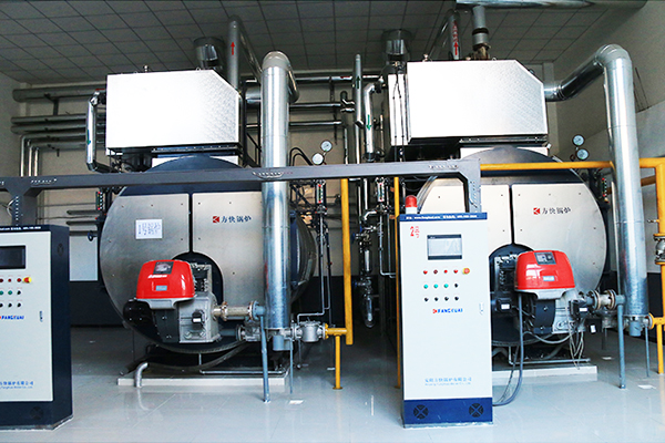 美的空調10蒸噸一（yī）體燃氣蒸汽鍋爐項目