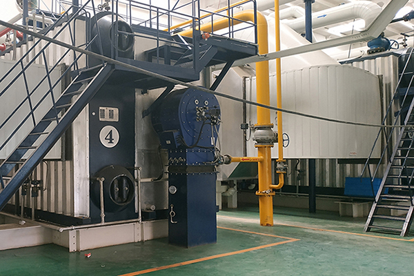 阿克蘇新農乳業6噸水管（guǎn）蒸汽鍋爐案例