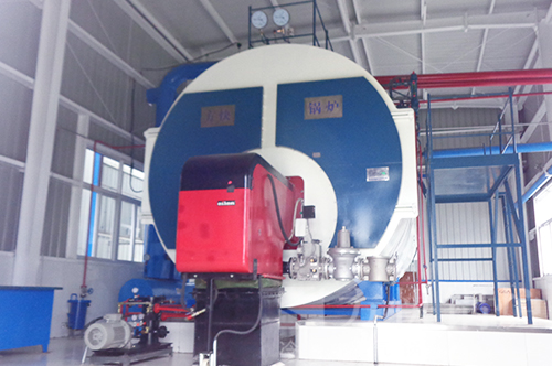 河南食品燃油氣（qì）蒸（zhēng）汽鍋爐案例