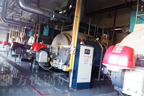 香蕉视频91一體冷凝燃油氣熱水鍋（guō）爐案例