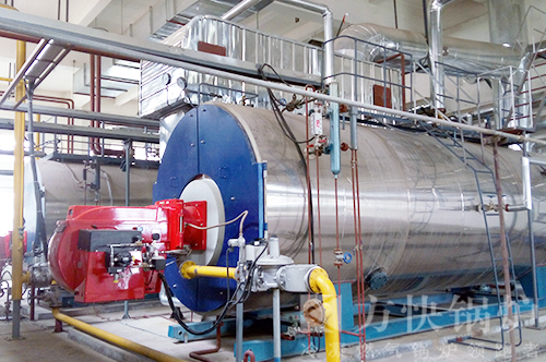 鄭州光電加工燃油氣（qì）蒸汽鍋爐案例
